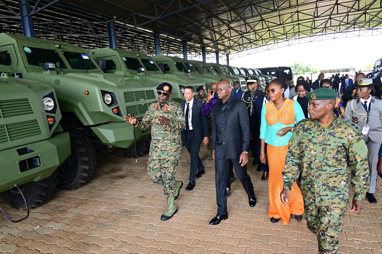 Gabon President mesmerised by Uganda's industries