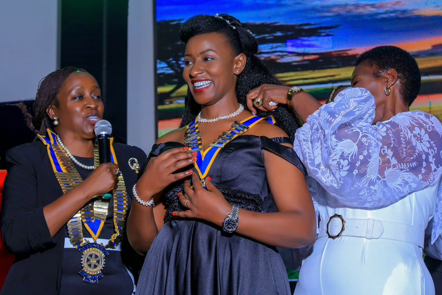 Julie Kariisa shows Rotary is her second deep love