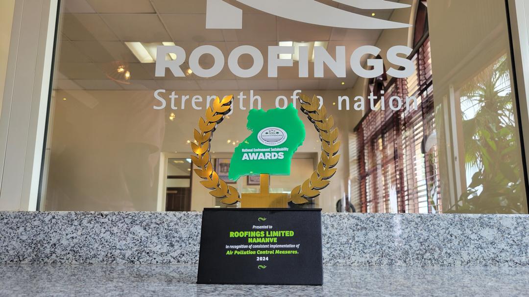 Roofings Wins the National Environment Sustainability Award