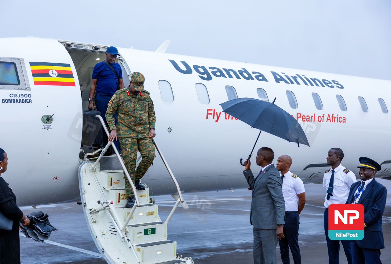 Gen Muhoozi arrives in Kigali for Kagame inauguration