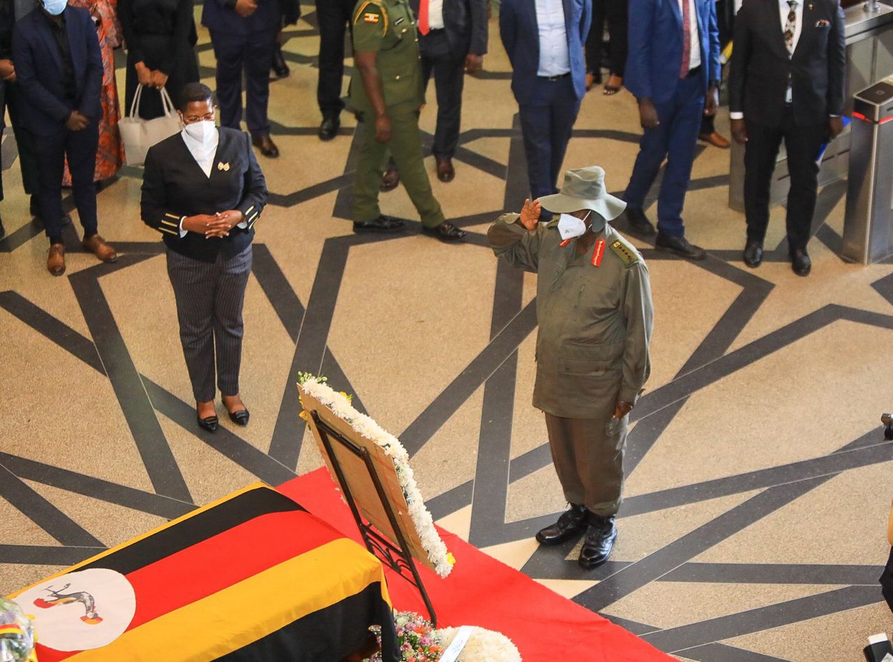 Museveni mourns Mateke