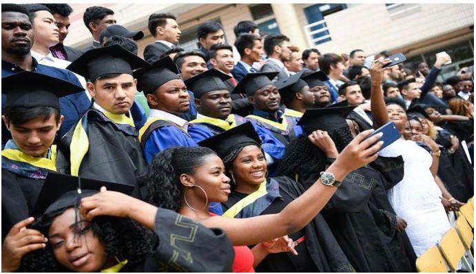 Africa has set off a wave of Chinese students studying abroad