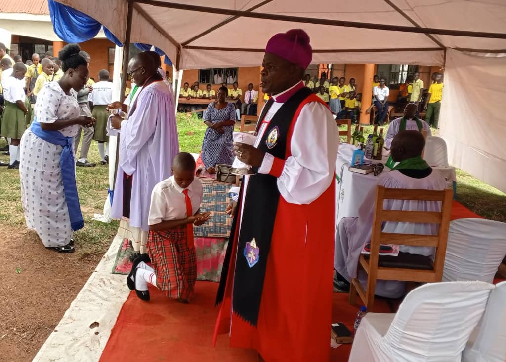 Bunyoro Kitara diocese bishop  cautions students against indecent dressing and alcoholism