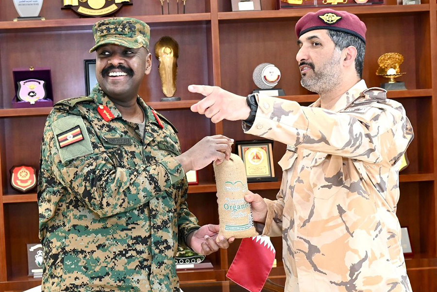 PICTURES | Uganda, Qatar Looks to Stronger Defence Ties