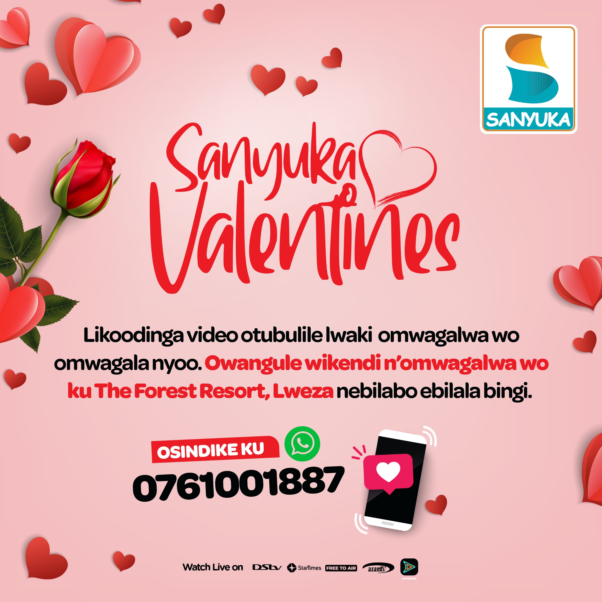 Sanyuka TV to Celebrate Love in the “Sanyuka Valentines” Campaign