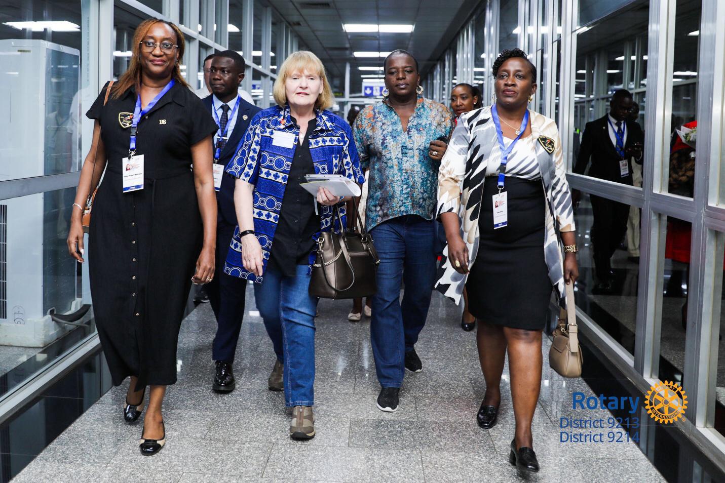 Rotary International president Stephanie Urchick hails Uganda as a hub of growth , impact