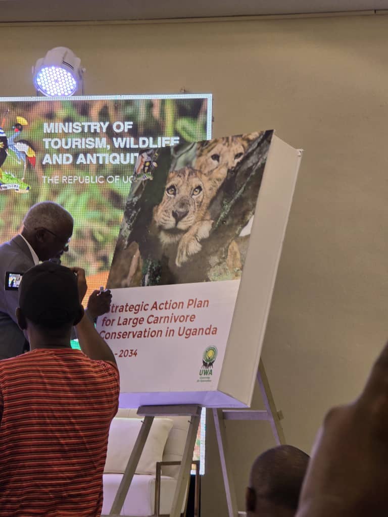 Uganda Launches 10-Year Plan to Boost Large Carnivore Conservation