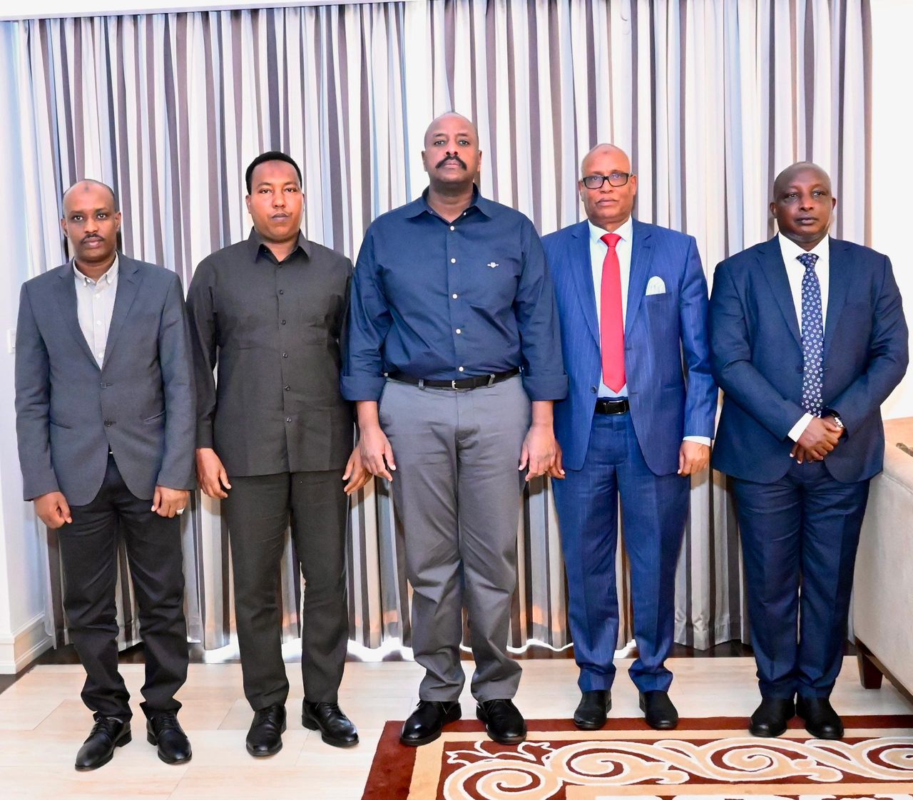 Somali Military Chiefs Brief Gen Muhoozi on Security in Mogadishu