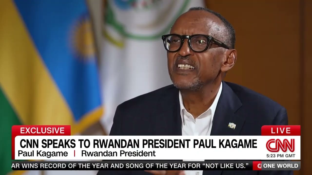 Kagame Accuses CNN of Editing Interview to Create Misleading Narrative