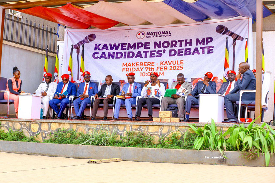 NUP Aspirants Battle in Heated Debate for Kawempe North Flag