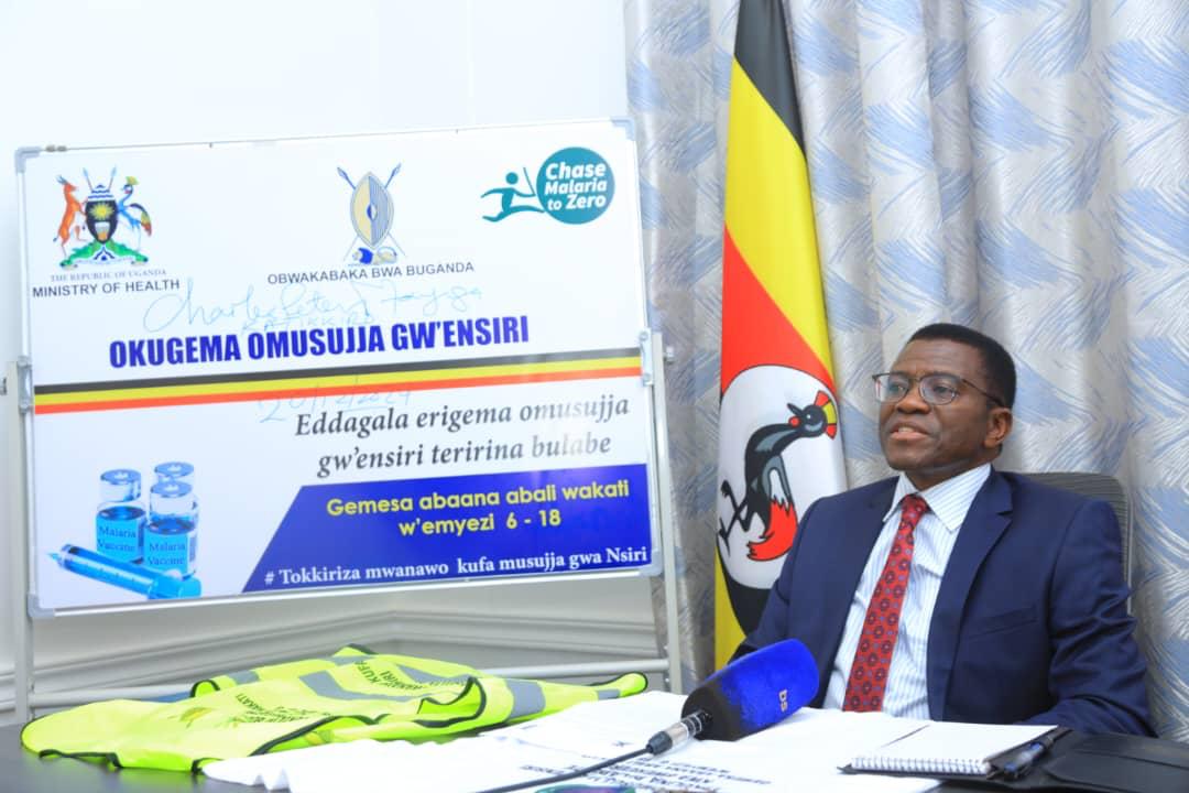 Katikkiro Mayiga Urges Parents to Vaccinate Children Against Malaria