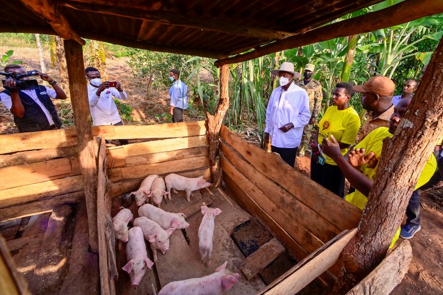 My aim target are the poor not the rich- says Museveni on PDM tours