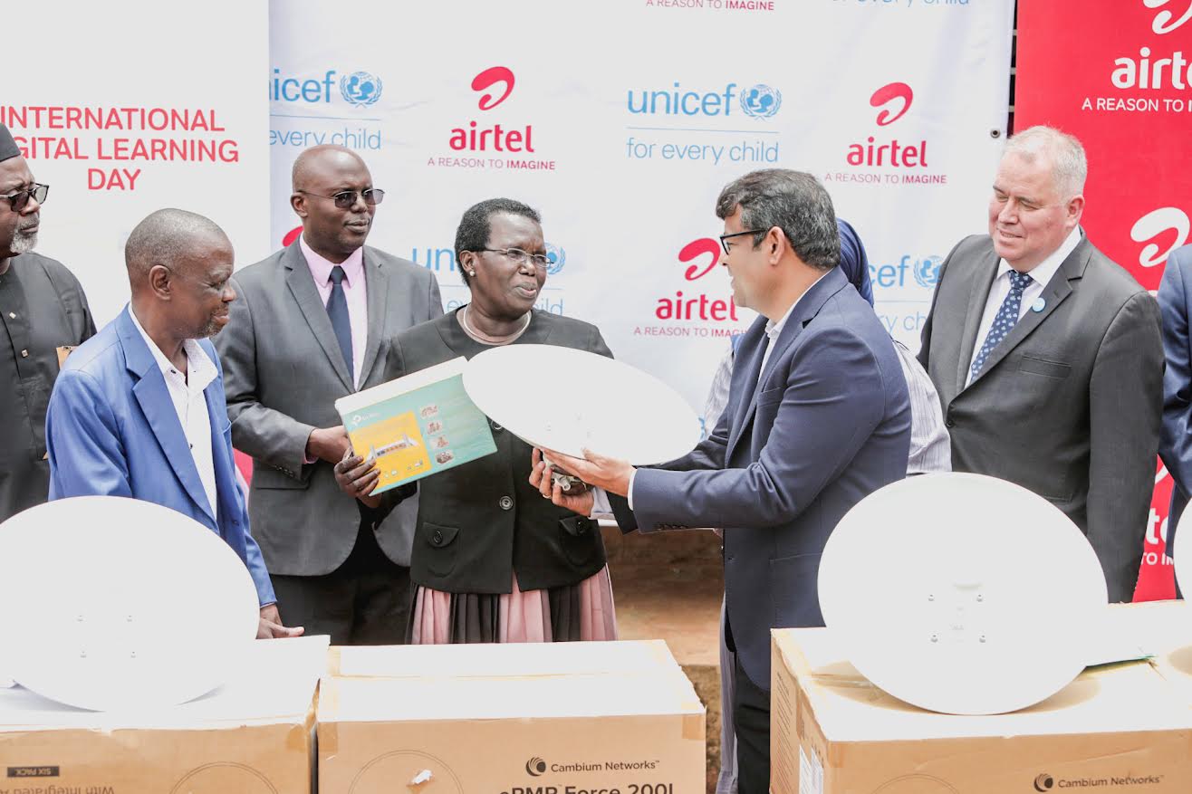 Janet Museveni underscores role of digital learning as Airtel, UNICEF connect 130th Ugandan school to internet