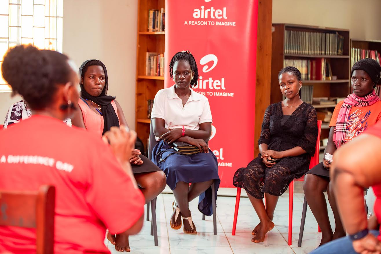 Airtel employees share experiences with girls, mothers in Nakaseke to  celebrate women's day