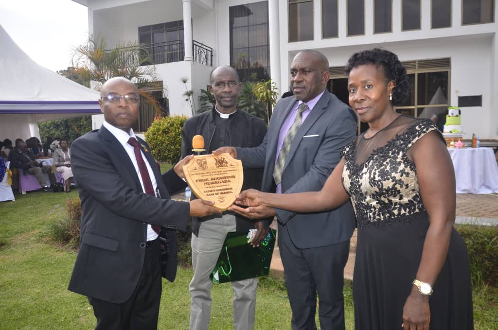Kigezi High School celebrates Prof.Nuwagaba's appointment as BoU deputy governor