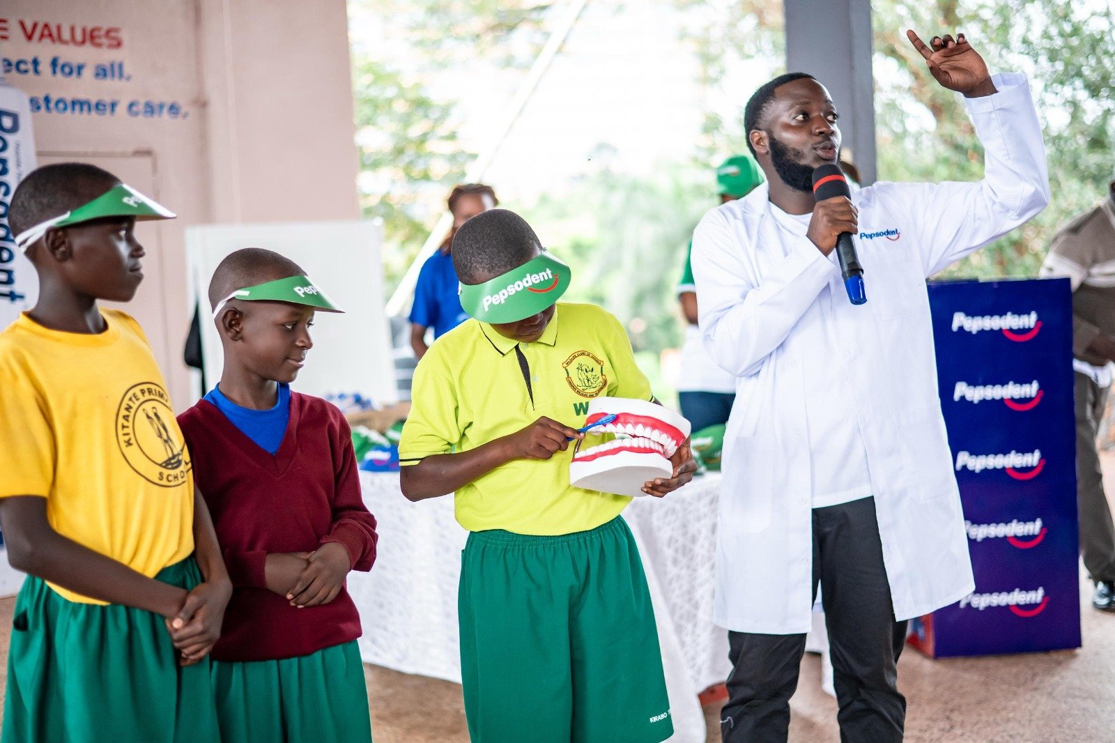 Unilever trains Ugandan school children on oral health