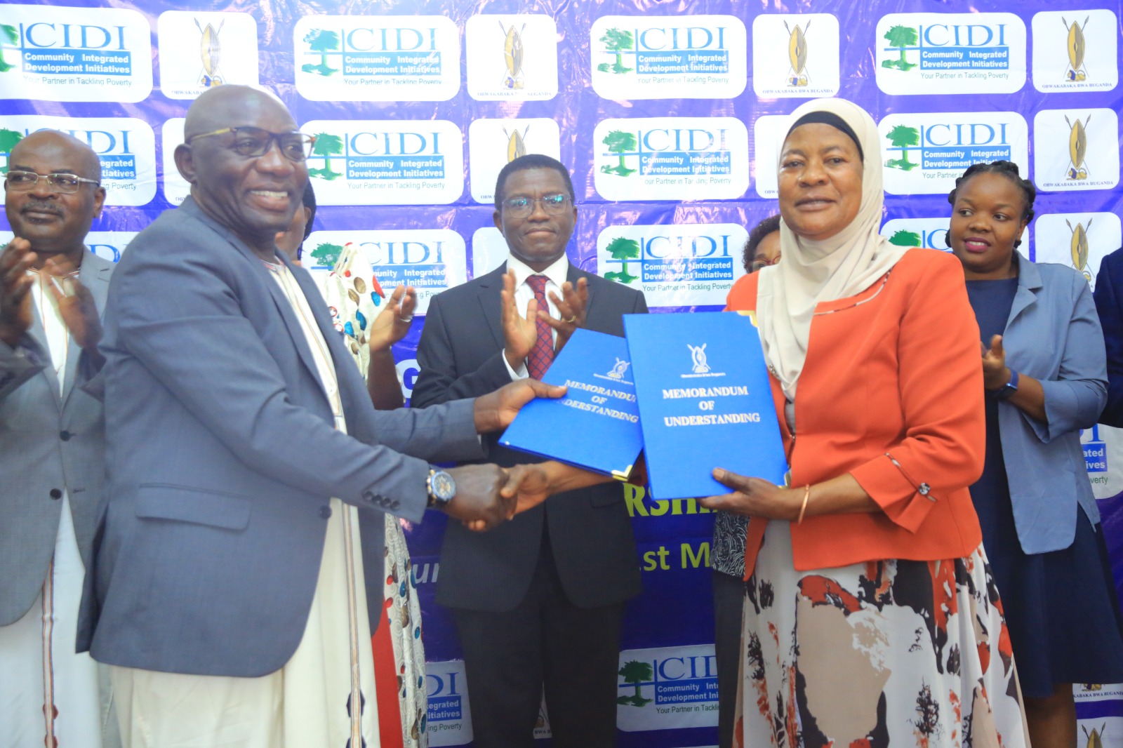 Buganda, CIDI Sign Five-Year Pact to Improve Community Livelihoods