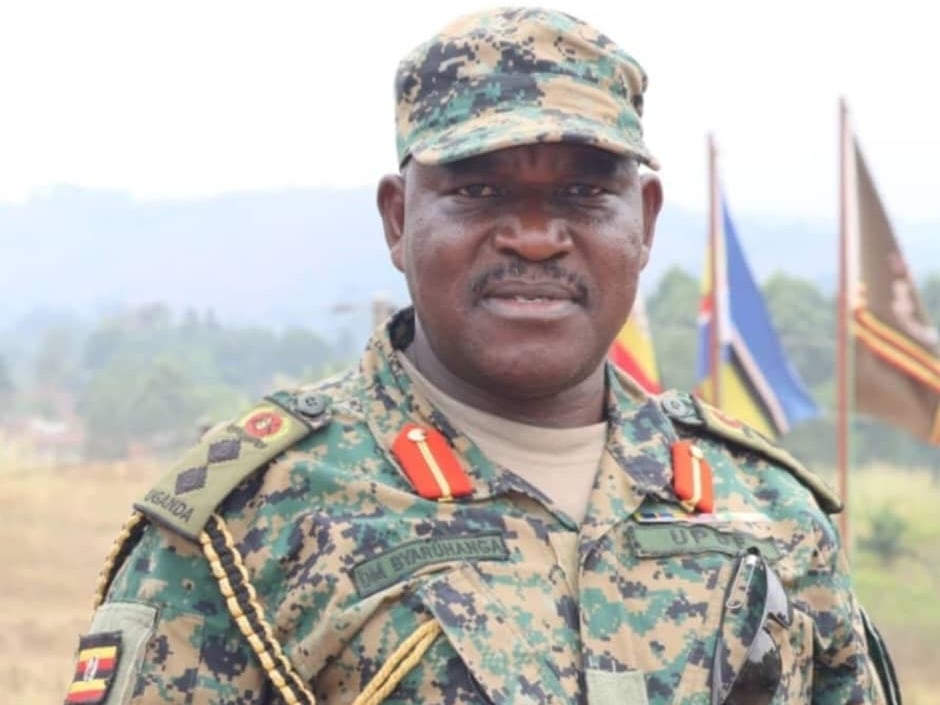 UPDF's Colonel Byaruhanga Dead