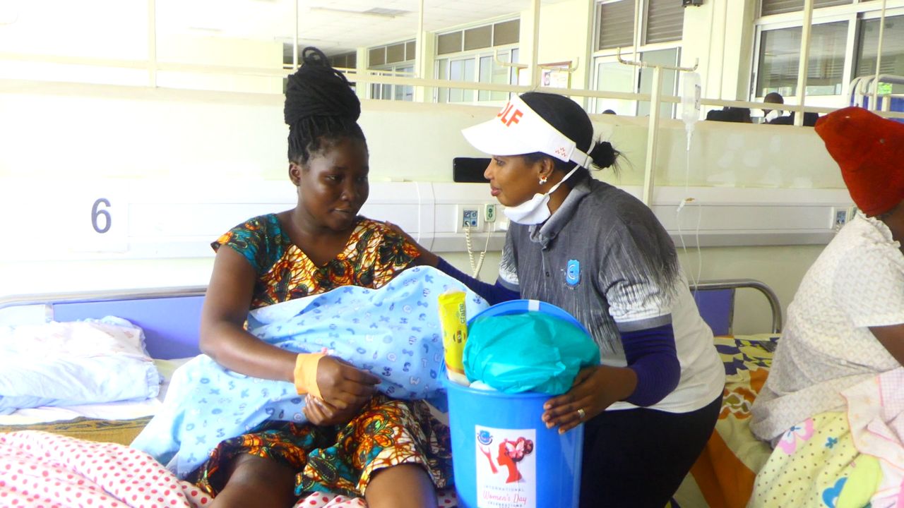 Women Golfers Tee Off to Support Vulnerable Mothers at Entebbe Hospital
