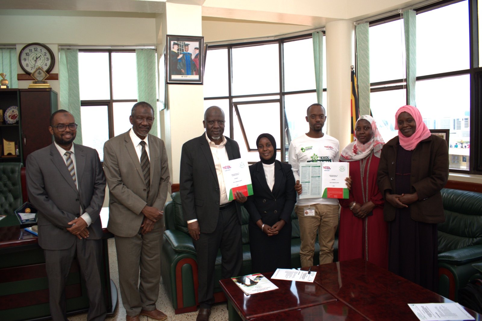 Texol Energies Signs Strategic MOU with Islamic University in Uganda (IUIU) for Gardening Project