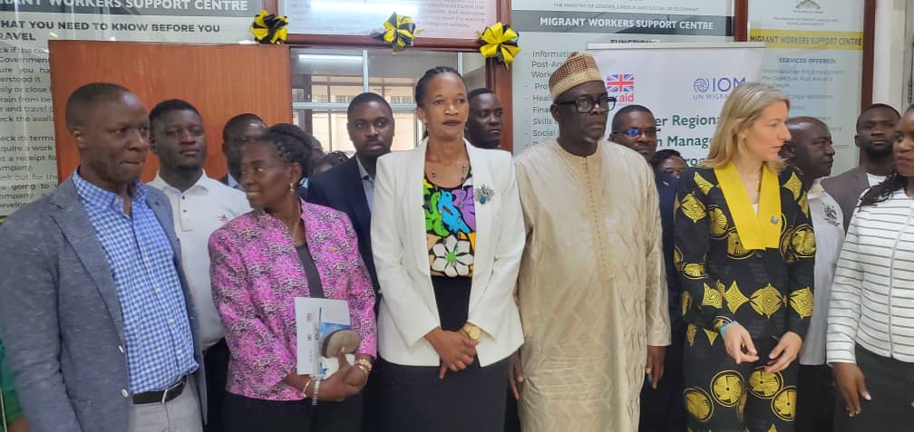 IOM, Ministry of Gender Launch One-Stop Support Centre for Migrant Workers