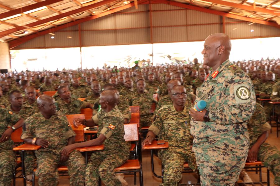 UPDF troops complete post-mission training after year long Somalia deployment