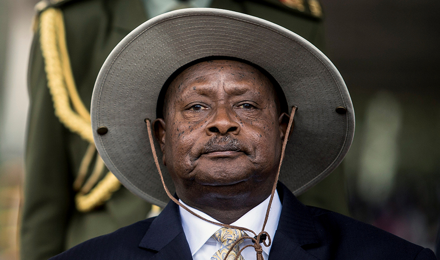 My son told me never to leave this hat behind- Museveni - Nile Post