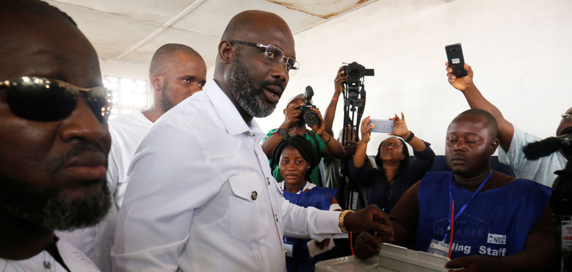 George Weah is new Liberia president