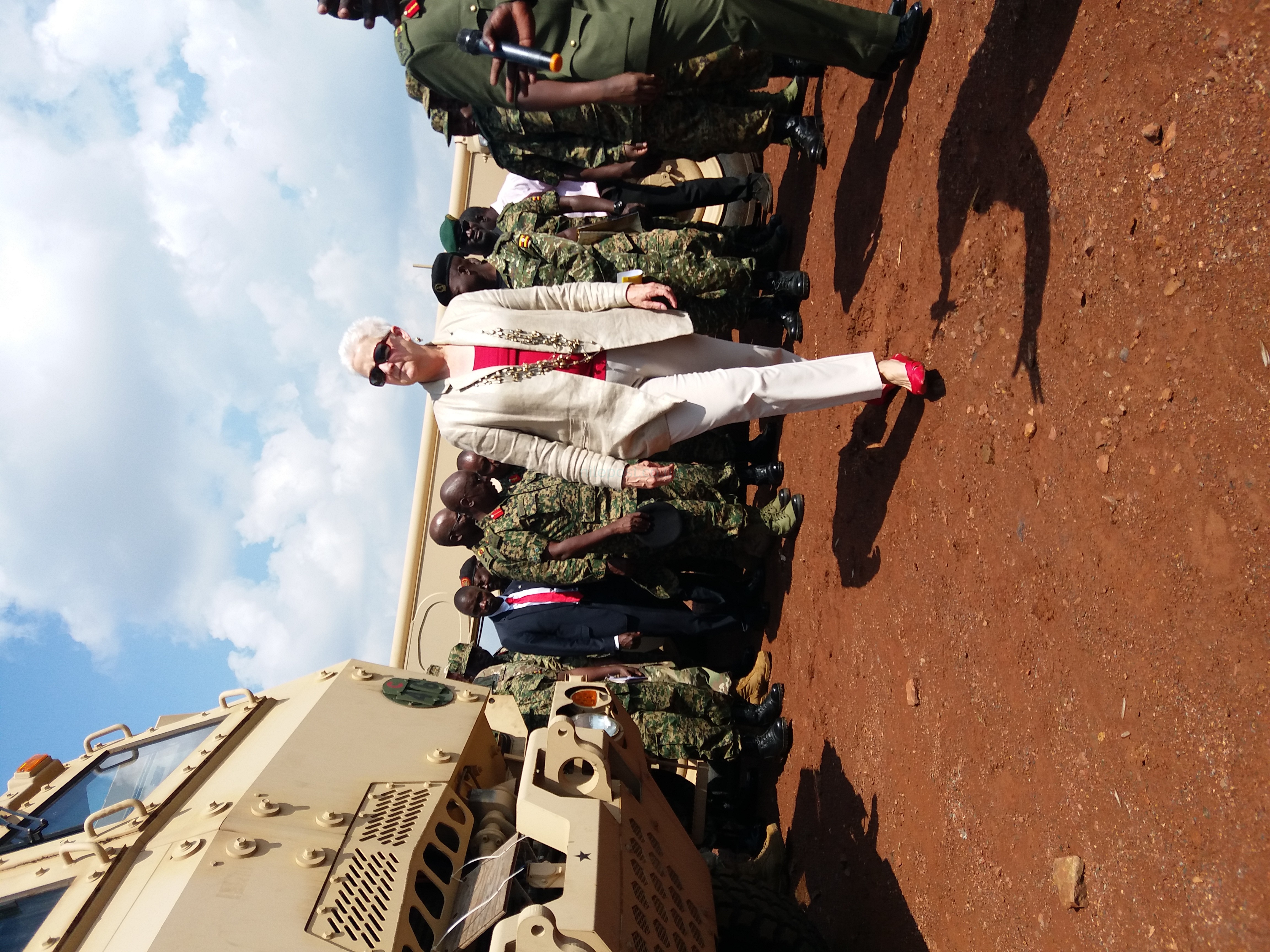 UPDF Receives Ushs 190 Billion Worth of Military Equipment from the USA