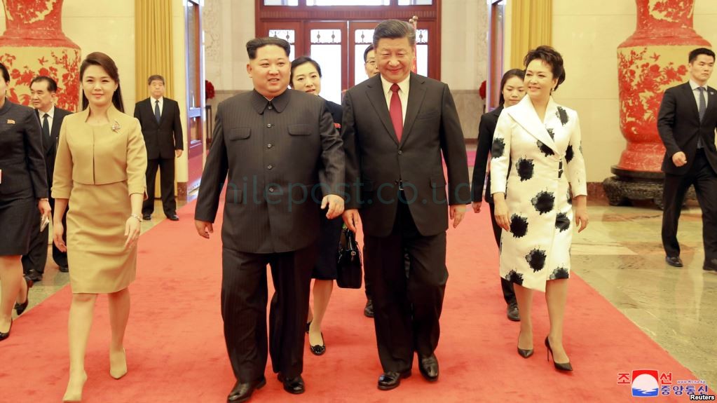 N. Korean Leader Kim Jong Un Ends Two-Day Trip to China