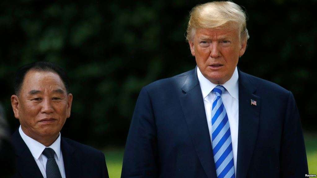 A Look at Trump’s Meeting With Korea’s Kim Ying-chol