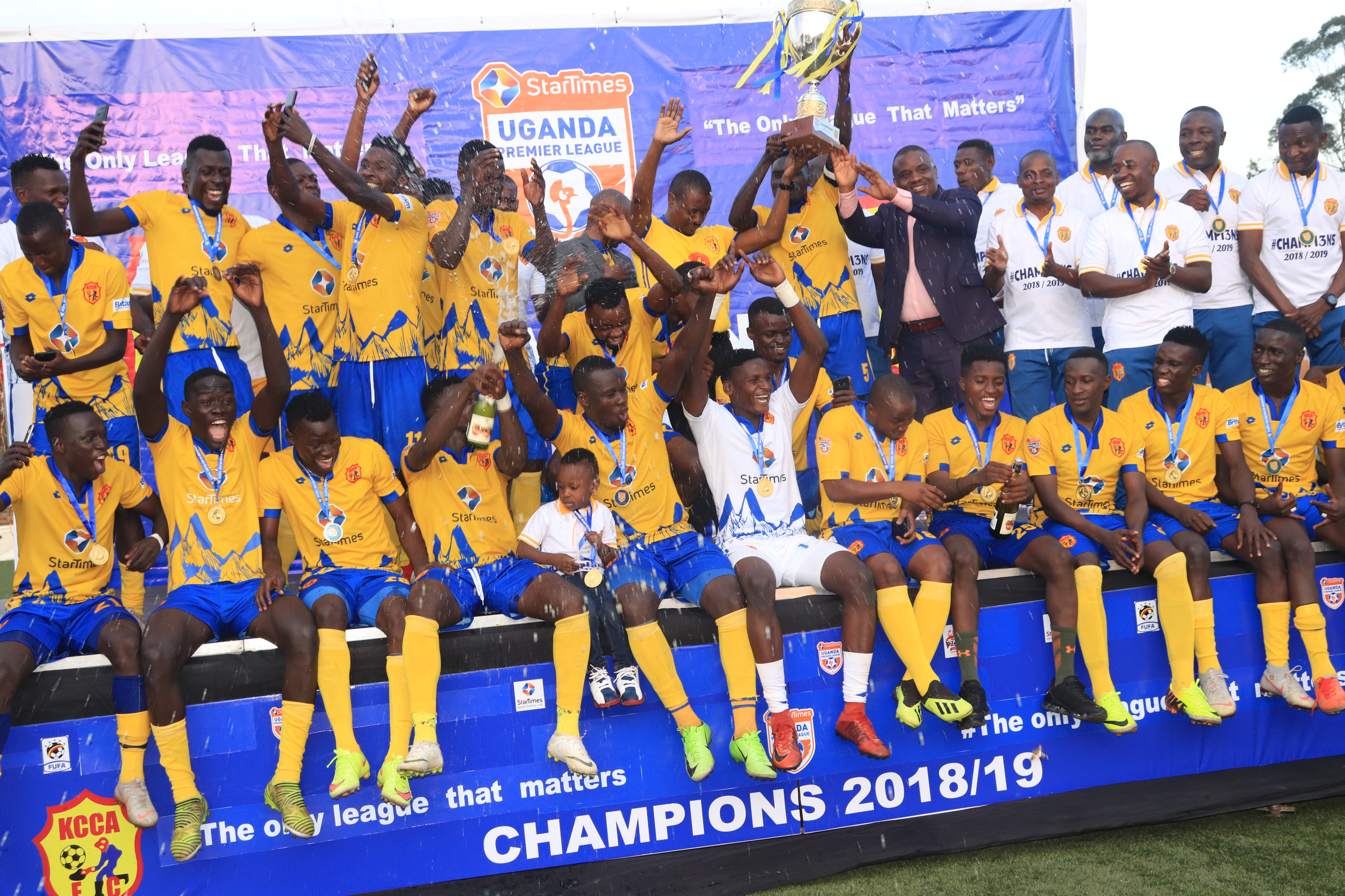 Champions Kcca Fc Crowned Uganda Premier League Kings For 13th