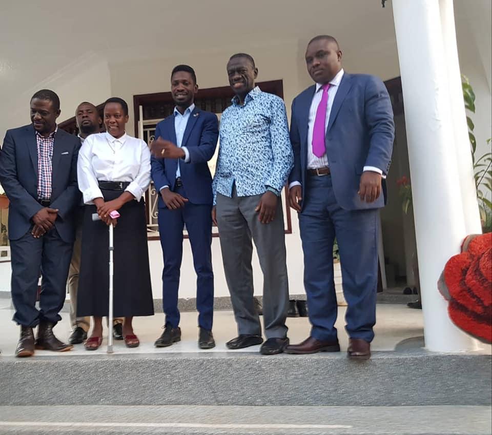 Change of guard? Besigye, opposition leaders visit Bobi Wine
