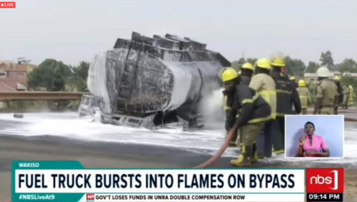Police No one injured in Naalya Fuel Truck Explosion Nile Post