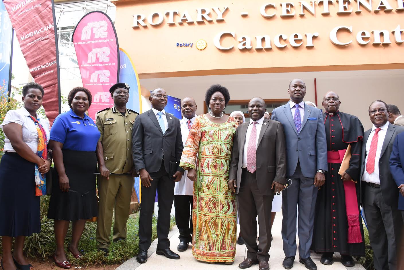 Kadaga launches 2019 Rotary Cancer Run