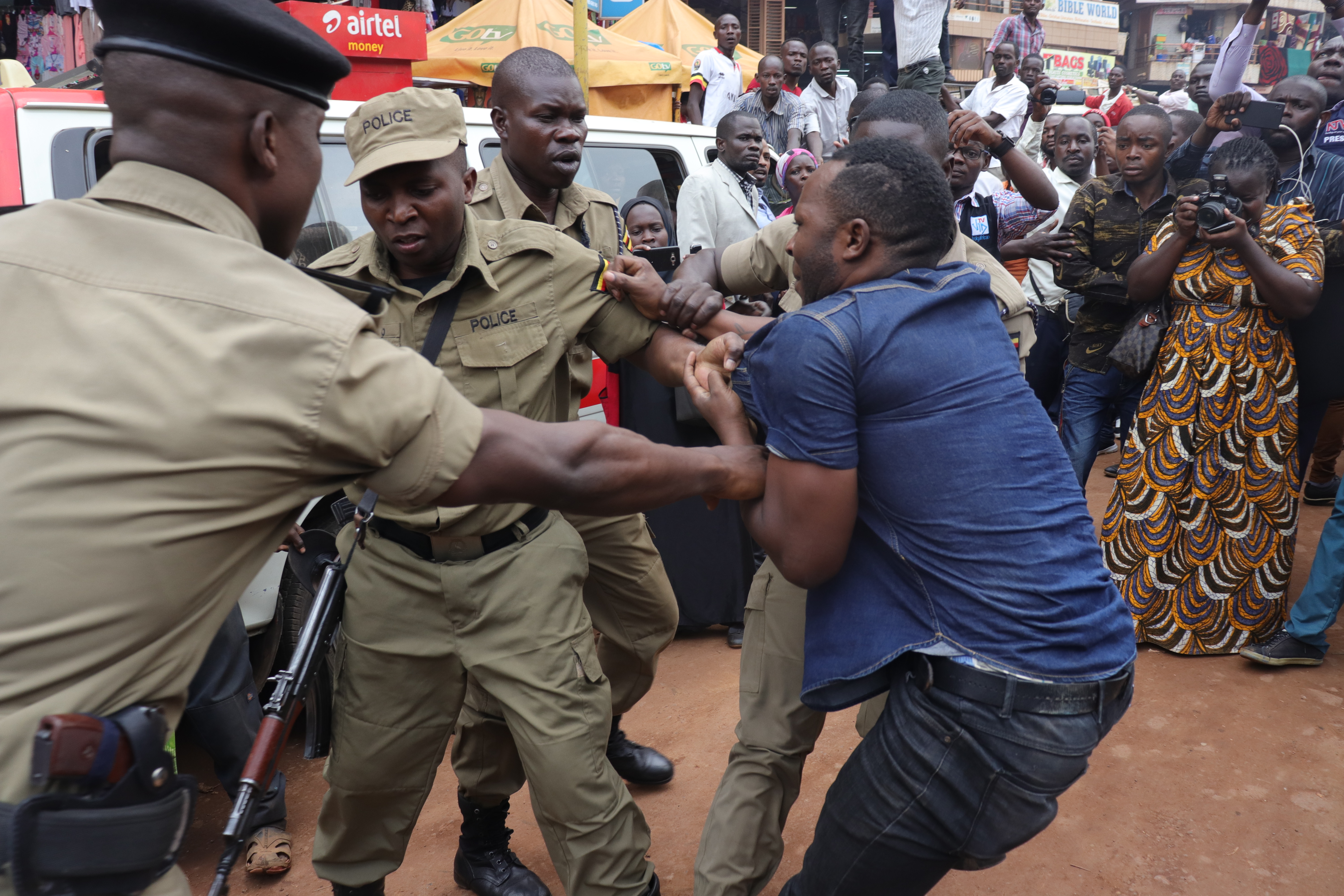 Four Kampala traders arrested for protesting against ...