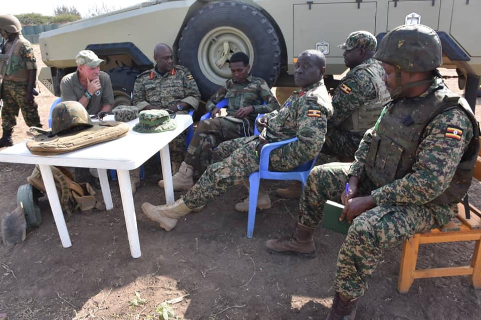 UPDF Amisom commander salutes his troops for teaching a lesson to Al Shabaab in repulsed attack