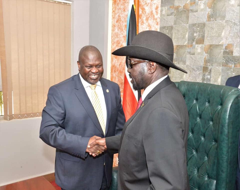 South Sudan: Riek Machar in Juba for face to face peace talks with Salva Kiir