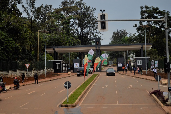 Student protests after Makerere denies him parking card "for driving car he does not own"