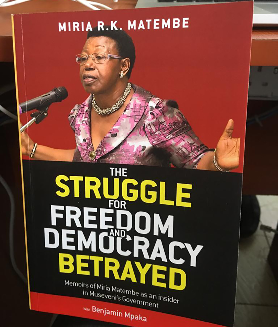 Miria Matembe launches a book on her political career