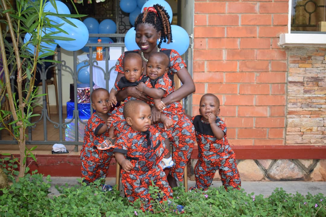 Ugandan quintuplets born to former Cancer survivor mark one year 