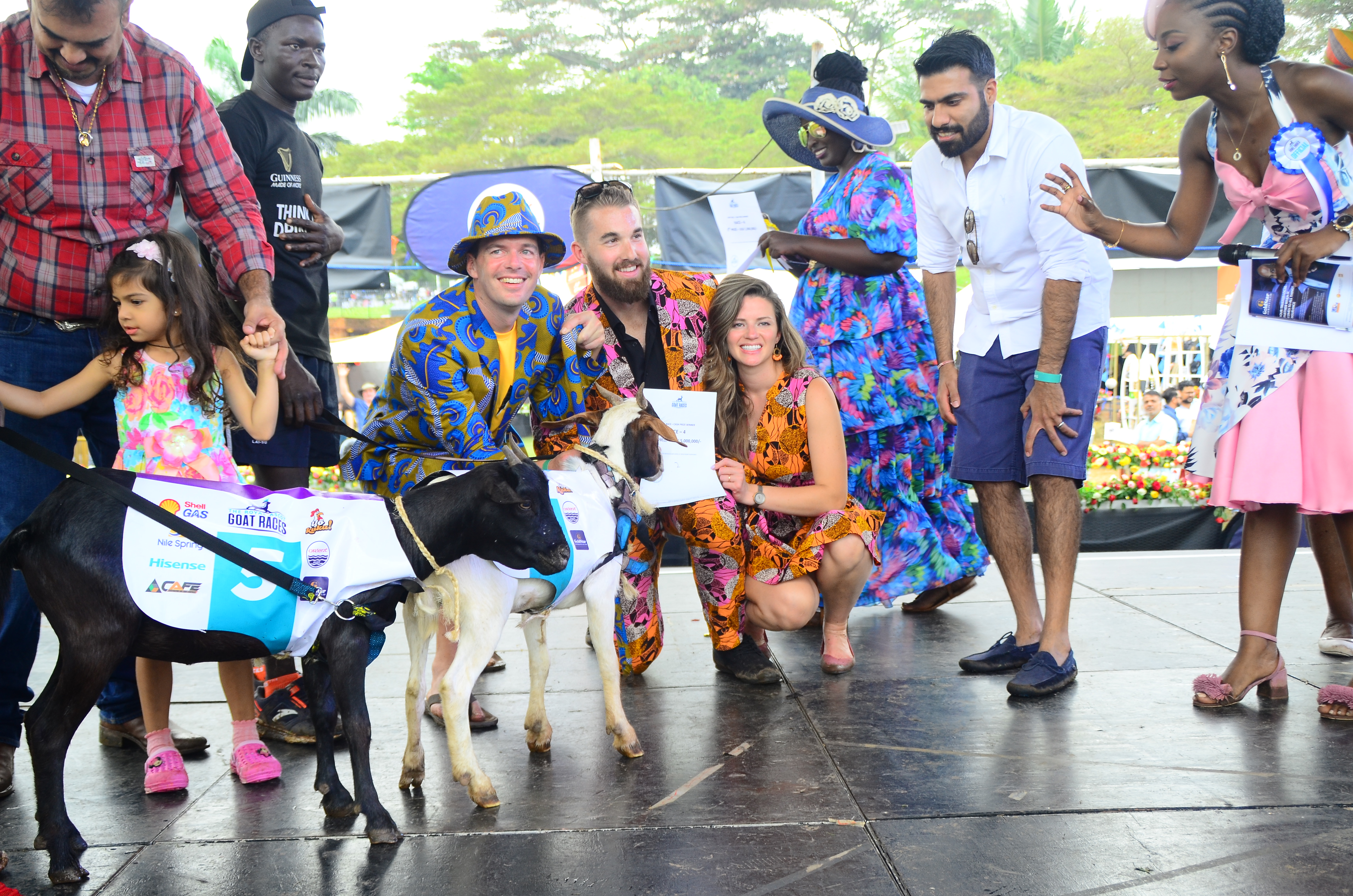 Fashion and glamour reign at the Royal Ascot goat races 2019