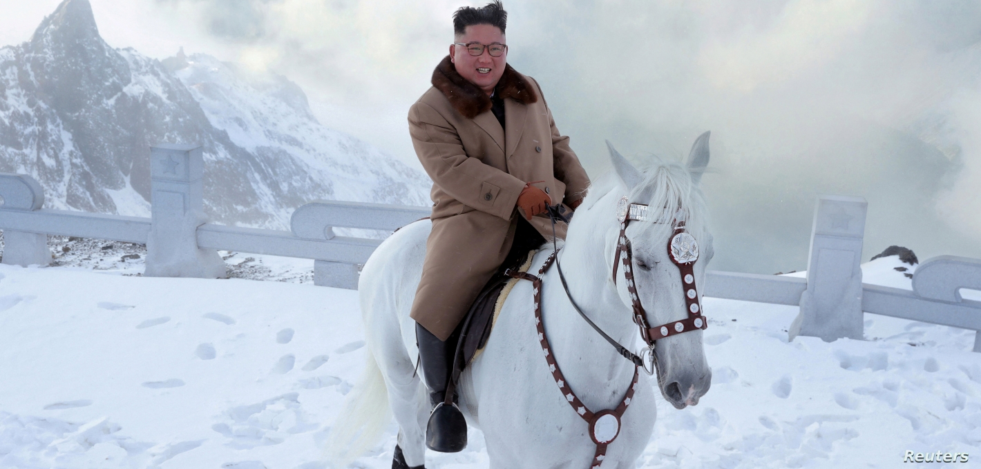 North Korean leader Kim Jong Un climbs mountain, momentous decision awaited