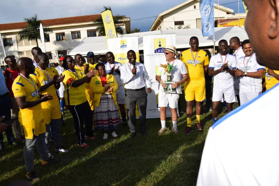 Sudhir inspires taxpayers to 1:0 victory over URA