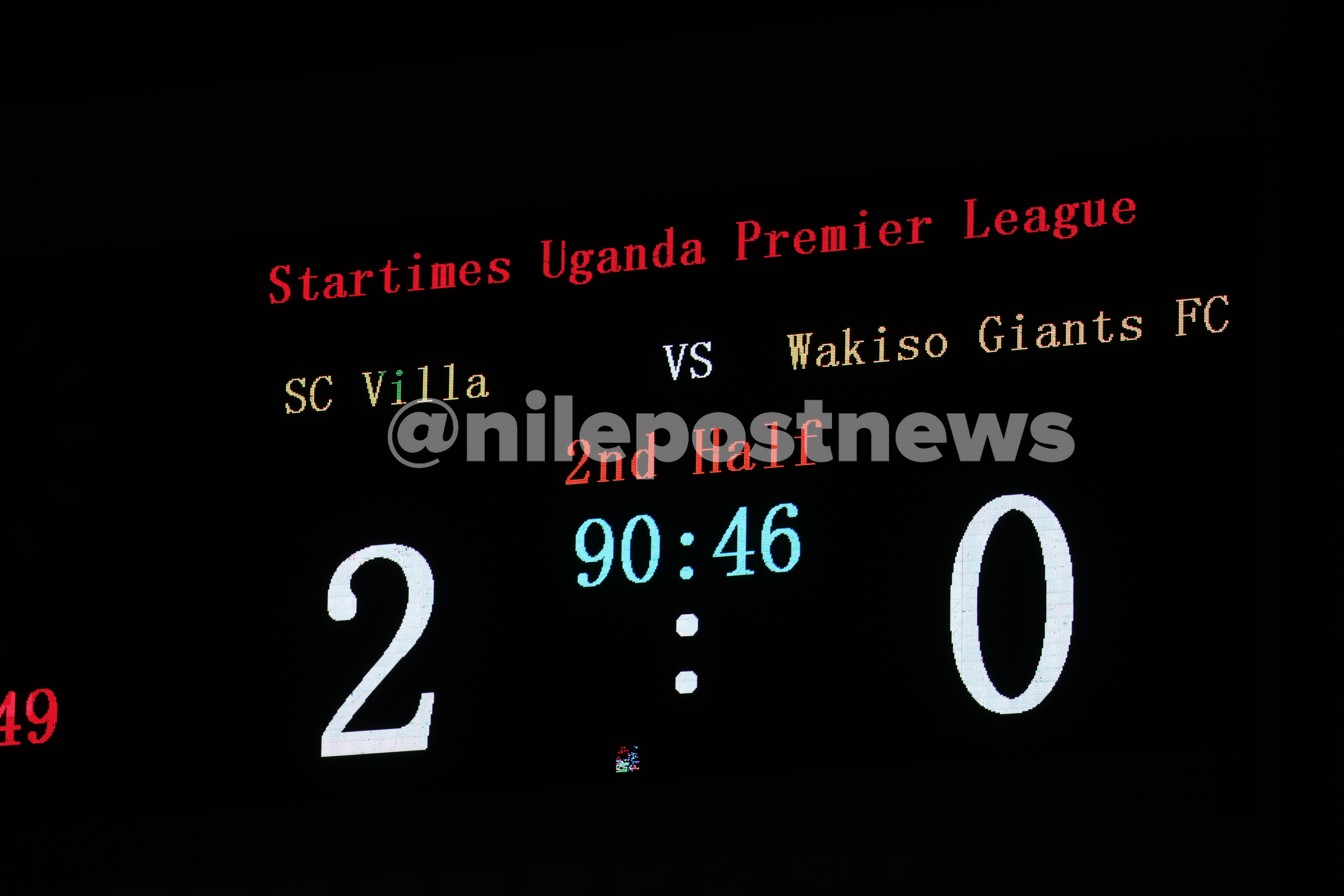 UPL: SC Villa continue with fine form to beat Wakiso Giants