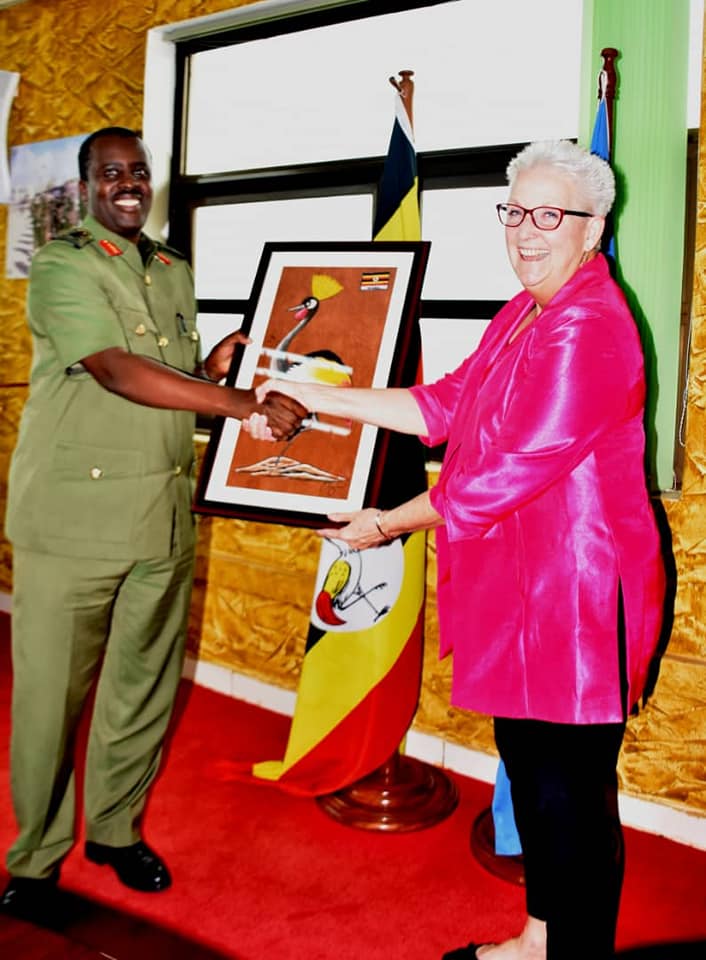 Outgoing US Ambassador Malac bids farewell to UPDF