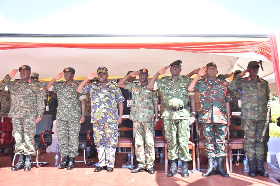 East African armies conclude joint drills in Jinja