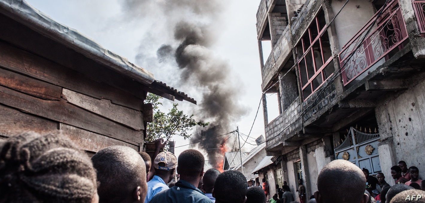 At least 26 dead after Congo plane crashes in residential area