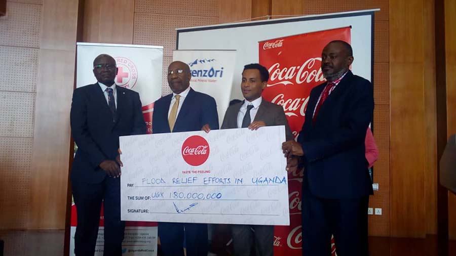 Coca Cola Uganda donates Shs180m for disaster relief - Nile Post