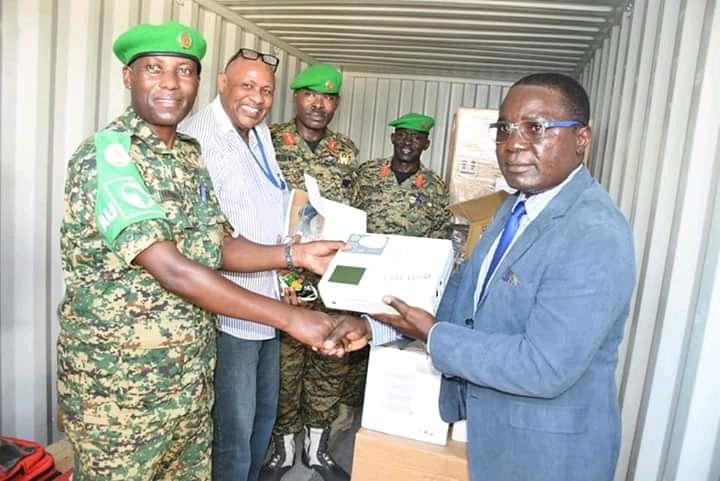 UNSOS donates medical equipment to AMISON - Nile Post